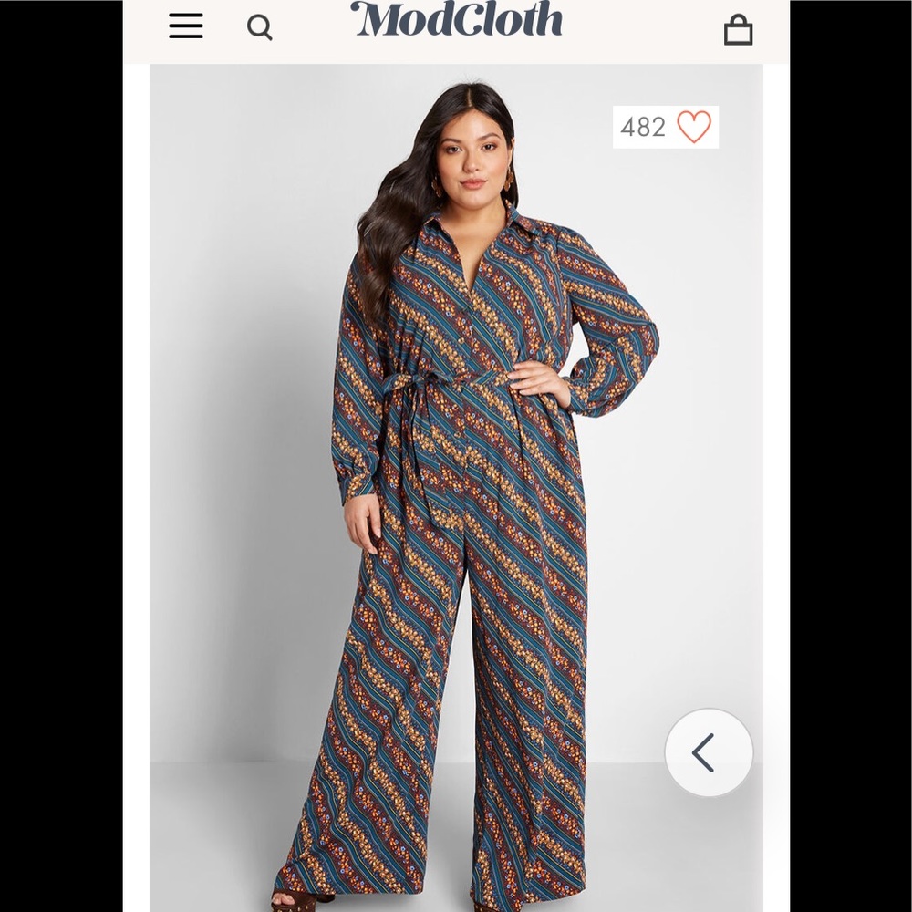 Gorgeous 70’s vibe jumpsuit